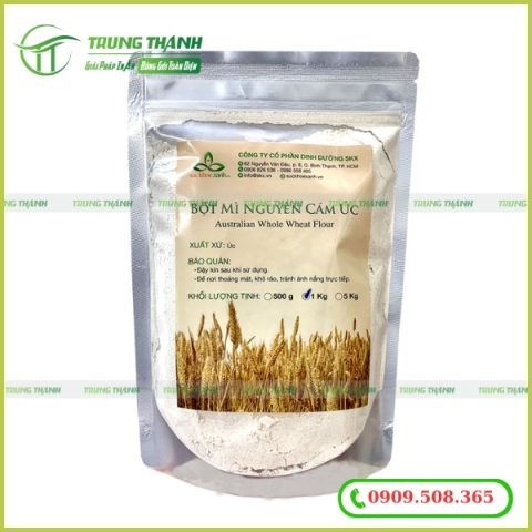 Túi zipper đựng bột mì