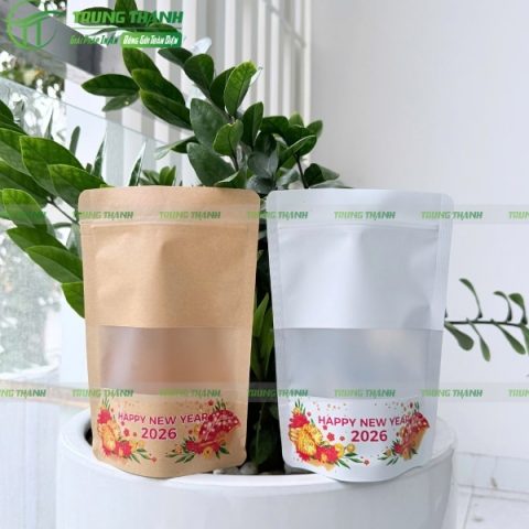 Túi zipper đựng kẹo tết