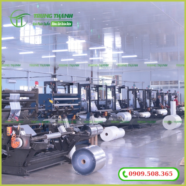 Xưởng sản xuất túi pp chất lượng tại Trung Thành