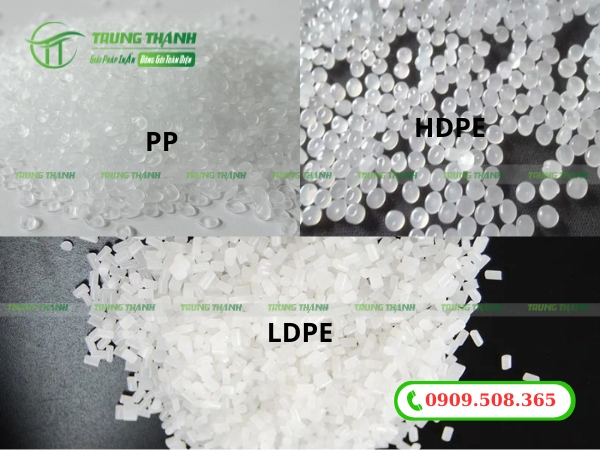 Tý trọng của các loại hạt nhựa