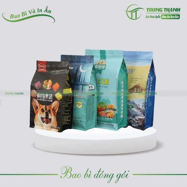 Sản xuất bao bì thức ăn thú cưng