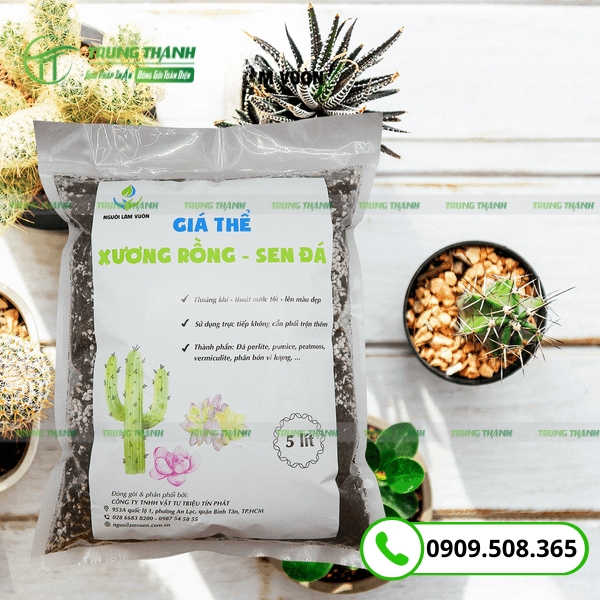 Bao bì đóng gói đựng giá thể đất trồng