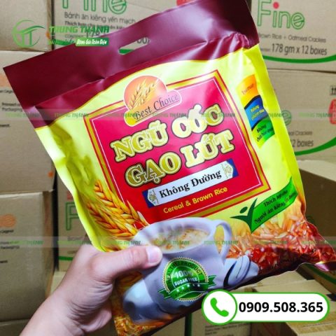 Thiết kế bao bì ngũ cốc siêu đẹp
