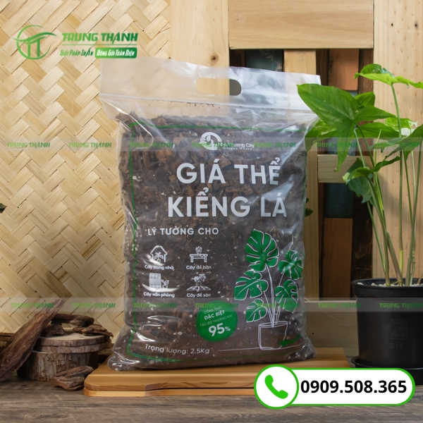 Túi PE đựng giá thể đất trồng