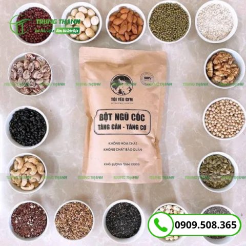 Túi giấy thân thiện đựng ngũ cốc