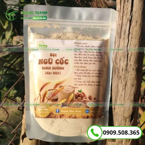 Túi zip bạc đựng bột ngũ cốc