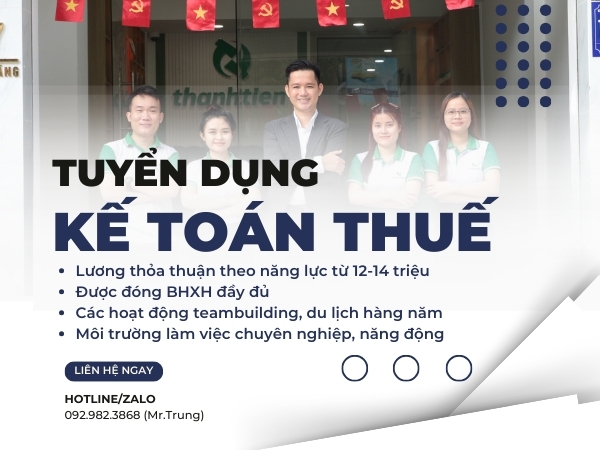 Tuyển dụng kế toán thuế