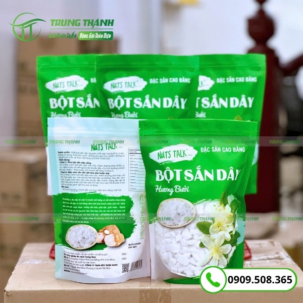 Bao bì đóng gói đựng bột sắn dây