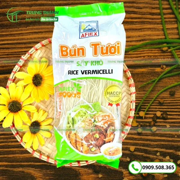 Bao bì đựng bún tươi sấy khô