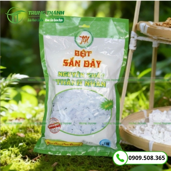 Bao bì màng ghép đựng bột sắn dây