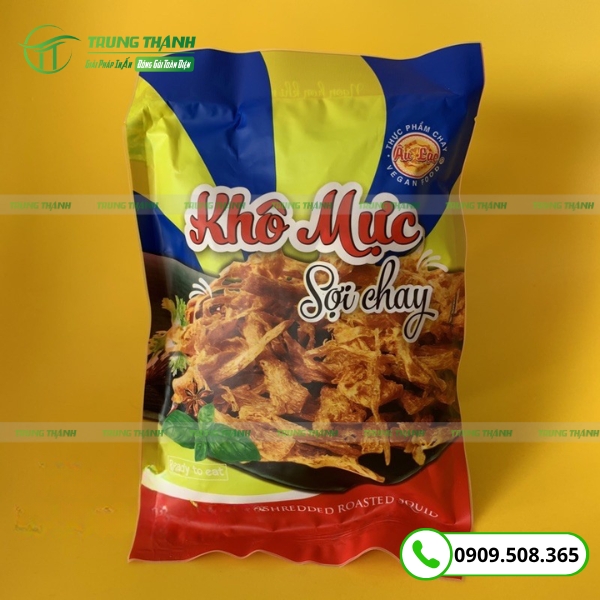 Bao bì màng ghép đựng khô mực