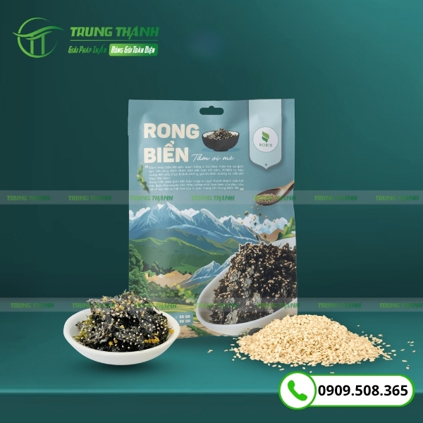 Bao bì màng ghép đựng rong biển sấy khô