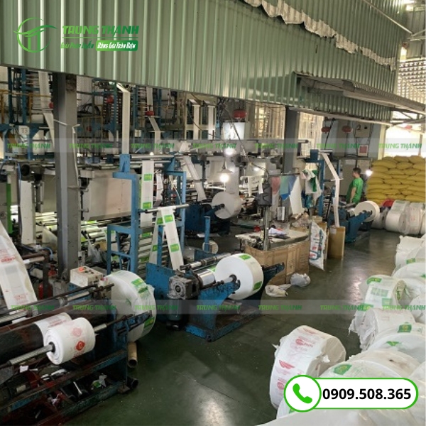 Cơ sở sản xuất bao bì đựng khô mực tại Trung Thành