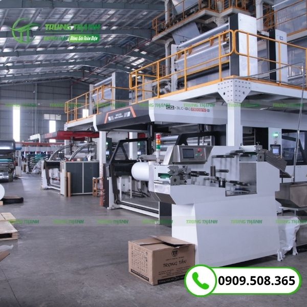 Cơ sở sản xuất bao bì tinh bộ nghệ ở Trung Thành