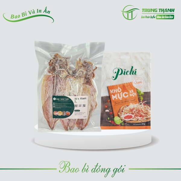 Cung cấp bao bì đựng khô mực giá rẻ