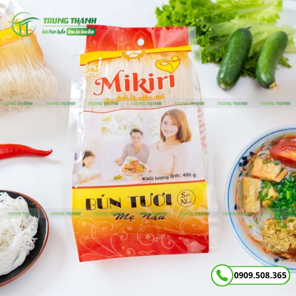 In ấn bao bì bún tươi sắc nét sinh động