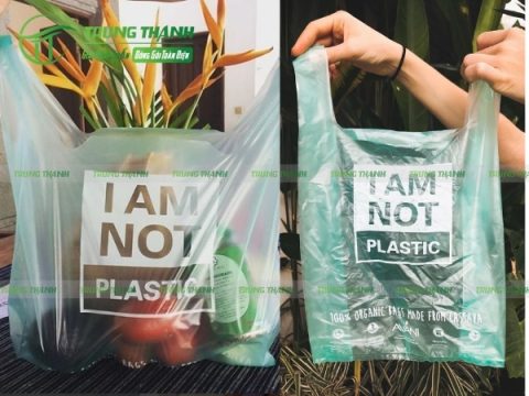 Túi Biodegradable siêu thị đựng thực phẩm