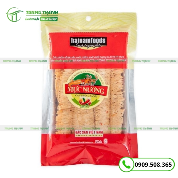 Túi đục lỗ đựng mực khô chất lượng