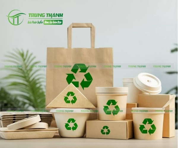 Túi giấy Kraft thân thiện môi trường