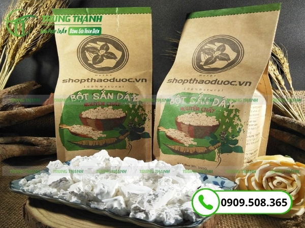 Túi giấy đựng bột sắn dây chất lượng