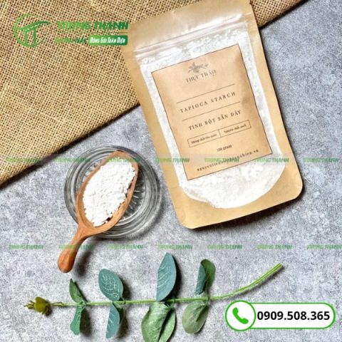 Túi giấy tráng PE đựng tinh bột sắn dây