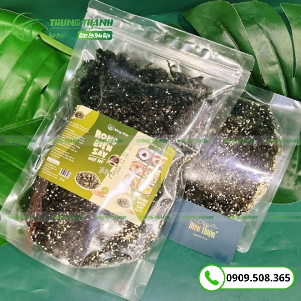 Túi ziplock trong suốt đựng rong biển