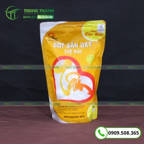 Túi zipper đựng bột sắn dây