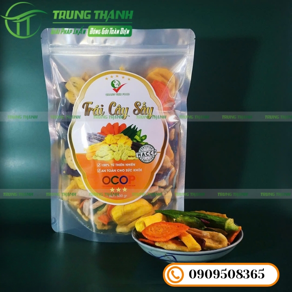 Bao bì màng ghép trái cây sấy