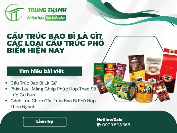Cấu Trúc Bao Bì Là Gì? Các Loại Cấu Trúc Phổ Biến Hiện Nay