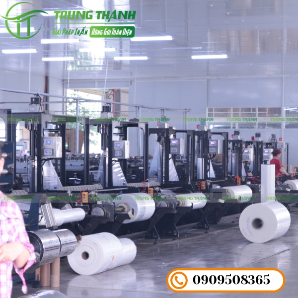 Cơ sở sản xuất bao bì đựng cát cho mèo tại Trung Thành