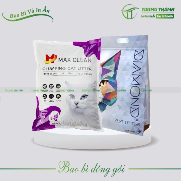 Sản xuất bao bì cát mèo