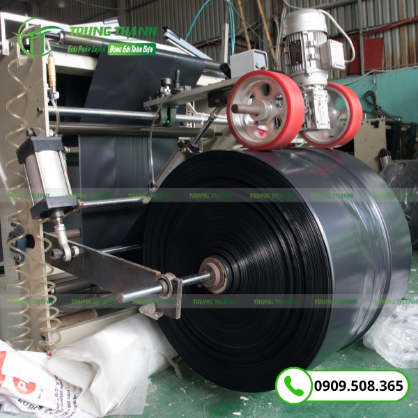 Xưởng sản xuất túi rác đen chất lượng tại Trung Thành