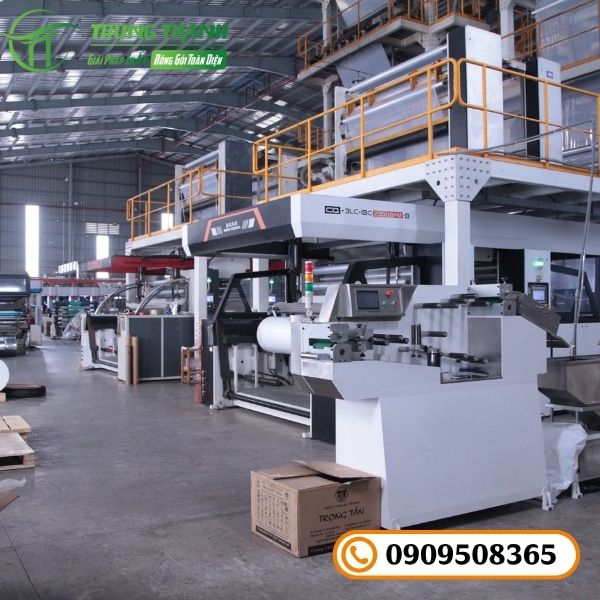 Nhà máy sản xuất bao bì hạt chia tại Trung Thành
