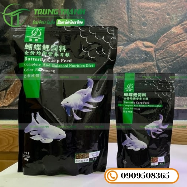 Túi đáy đứng đựng thức ăn cá cảnh