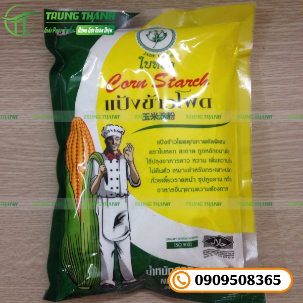 Túi ép biên đựng bột ngô