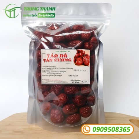 Bịch zip bạc đựng táo đỏ