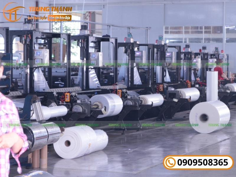 Cơ sở sản xuất túi 4 cạnh giá sỉ tại Trung Thành