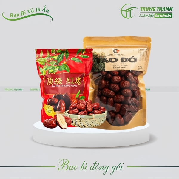 Sản xuất bao bì táo đỏ