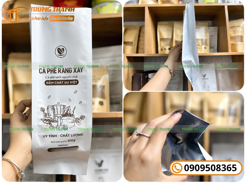 Túi 4 biên ép cạnh chắc chắn chống bục rách