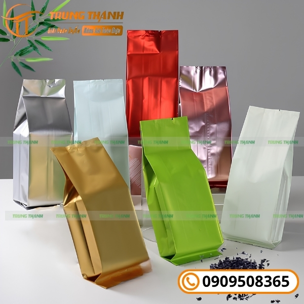 Túi 4 cạnh nhiều màu sắc
