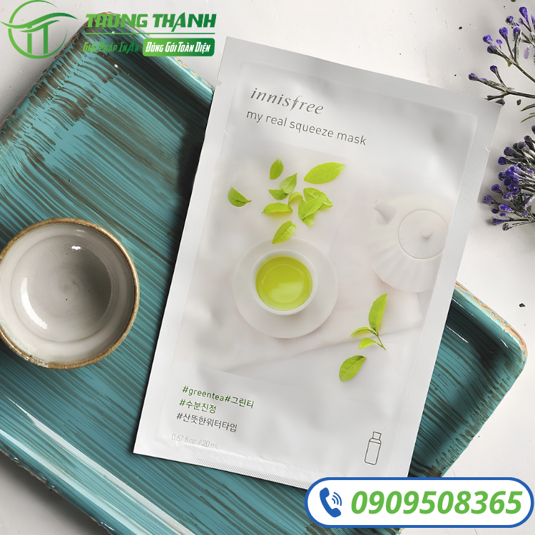 Bao bì ghép màng bạc mặt nạ