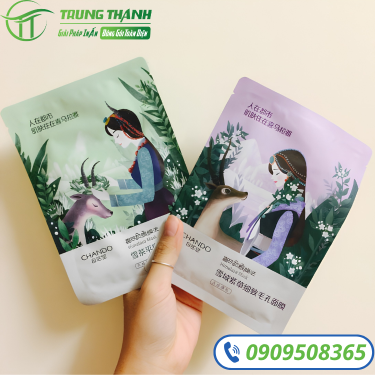 Bao bì sản phẩm mặt nạ